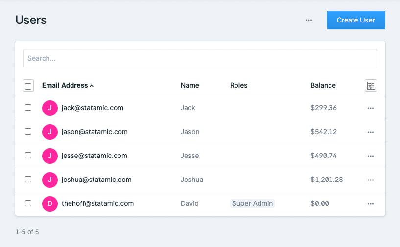 Computed field visibility config