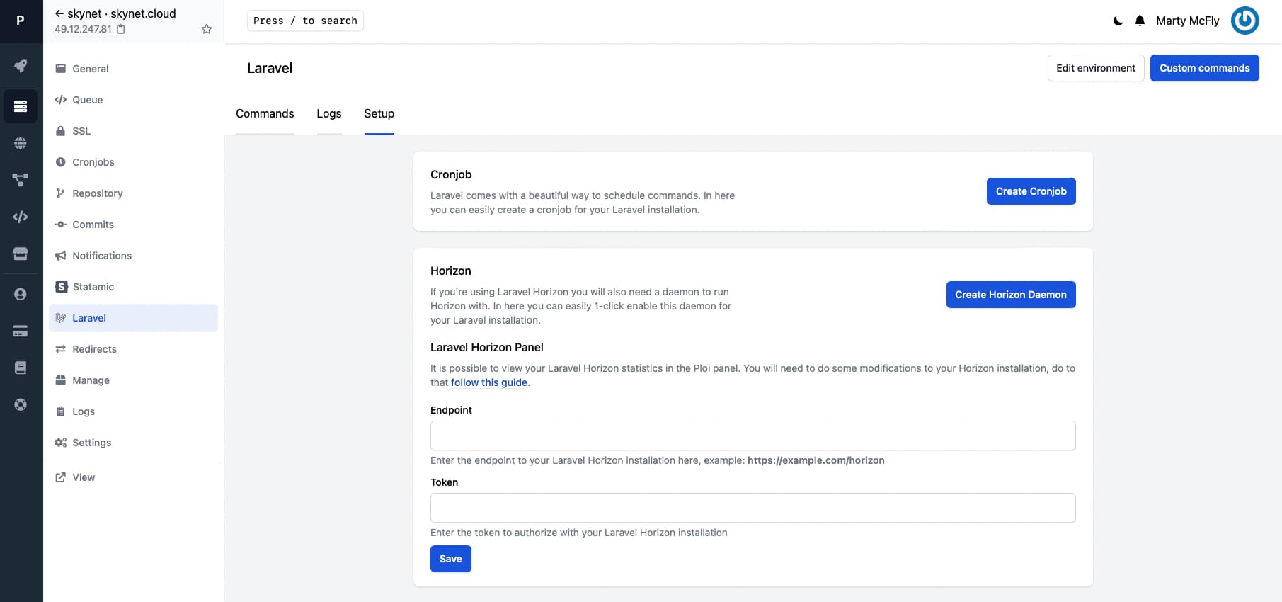 Advanced Ploi features